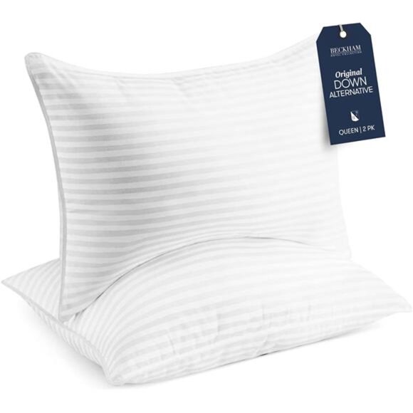 Hotel Collection Bed Pillows Standard/Queen Size Set of 2 - Original - Picture 1 of 7
